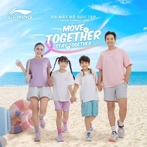 [NEW COLLECTION] LI-NING SUMMER 2026: MOVE TOGETHER – STAY TOGETHER