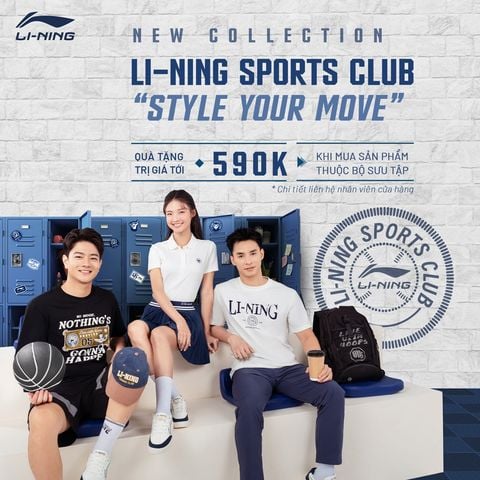 [RA MẮT BST MỚI] LI-NING SPORTS CLUB - SẴN SÀNG 