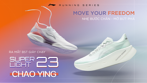 [𝐍𝐄𝐖 𝐂𝐎𝐋𝐋𝐄𝐂𝐓𝐈𝐎𝐍] Li-Ning RUNNING SERIES 2026 – NHẸ BƯỚC CHÂN, MỞ BỨT PHÁ