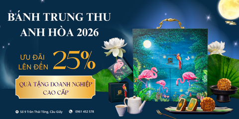 ANH HÒA BAKERY RA MẮT BỘ SƯU TẬP BÁNH TRUNG THU 2026
