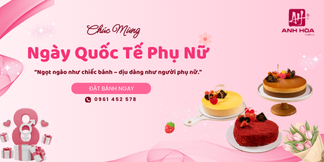 Bánh kem 8/3 – Món quà ngọt ngào thay lời yêu thương dành cho phái đẹp