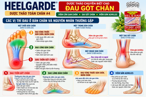 Bệnh Đau Gót Chân