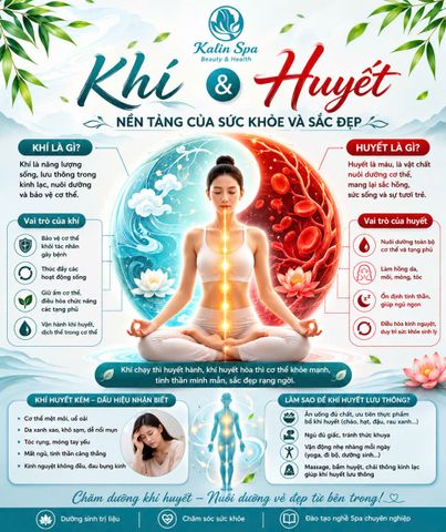 Khí và Huyết có vai trò gì đối với sự sống của con người?