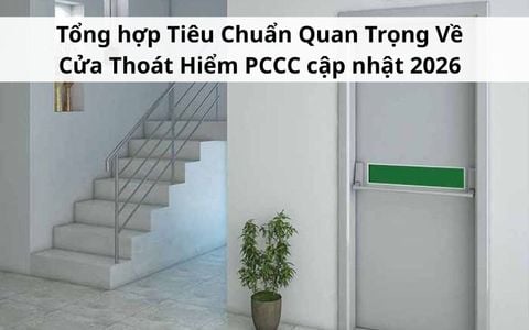 Tổng hợp Tiêu Chuẩn Quan Trọng Về Cửa Thoát Hiểm PCCC cập nhật 2026