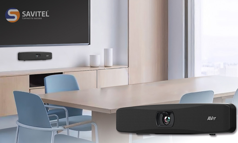 AVer VB150 - Video Bar hội nghị 4K tích hợp AI dành cho phòng họp nhỏ