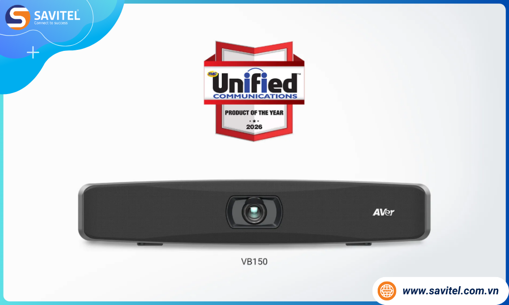 AVer VB150 Được TMCnet Vinh Danh “Unified Communications Product of the Year 2026”