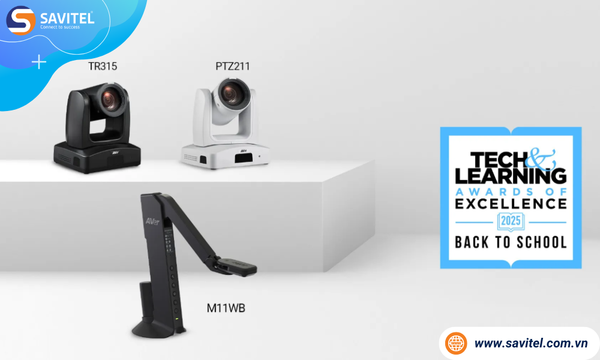 AVer Ghi Dấu Ấn Lớn tại Giải Thưởng Tech & Learning 2025: Vinh Danh Các Giải Pháp Lớp Học Đột Phá