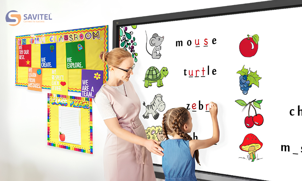Bảng tương tác thông minh dạy tiếng anh, ngoại ngữ