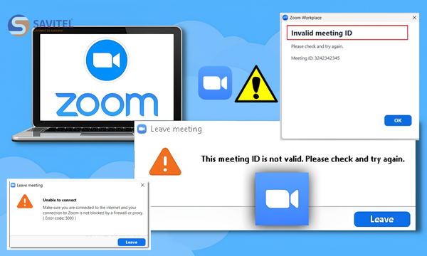 Bảng mã lỗi trên Zoom, các lỗi thường gặp & cách khắc phục