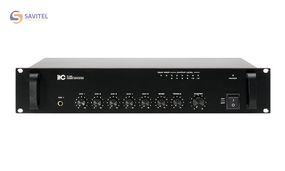 Ampli liền mixer công suất 120W ITC T-120