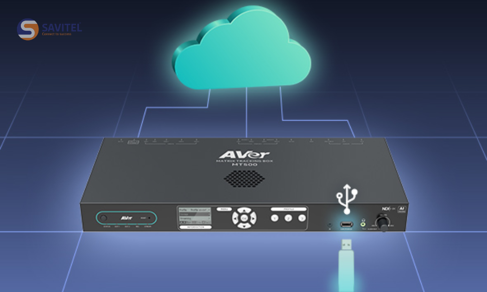 MT500 ghi lại các buổi họp trực tiếp vào thiết bị lưu trữ mạng