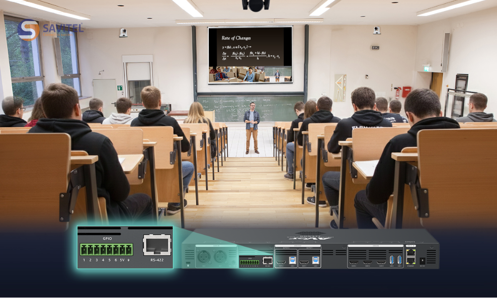 MT500 tích hợp với bộ điều khiển