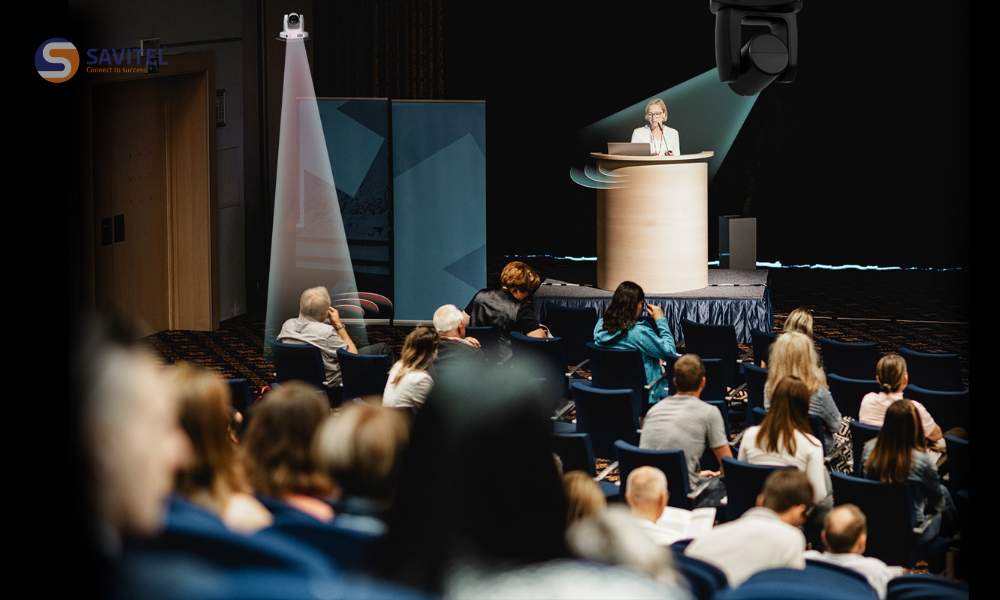 Camera tự động chuyển đổi dựa trên vị trí giọng nói