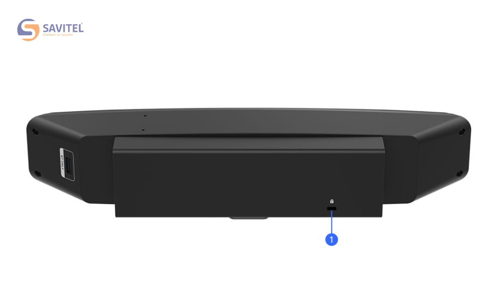 Mặt sau của AVer VB150