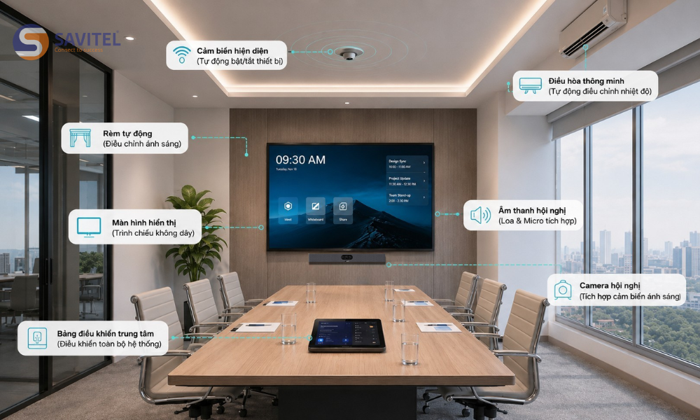 IoT và hệ thống điều khiển conference room thông minh