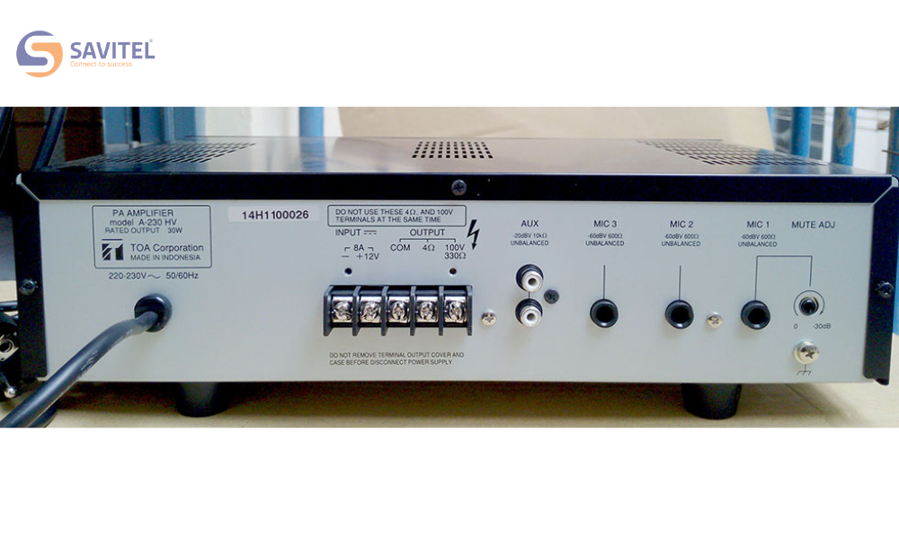Amply Toa A 2120