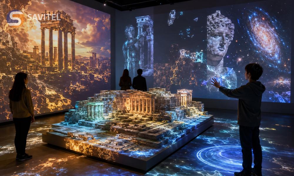 3D Mapping trong bảo tàng, triển lãm và không gian giáo dục