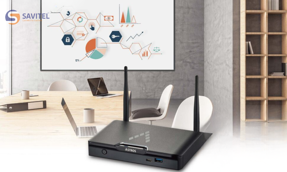 Thiết bị trình chiếu không dây ASTROS Station AS-101 sử dụng trong phòng họp