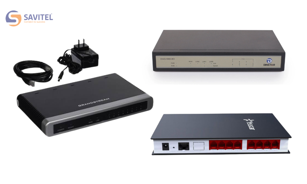 Cổng FXO kết nối với đường điện thoại PSTN