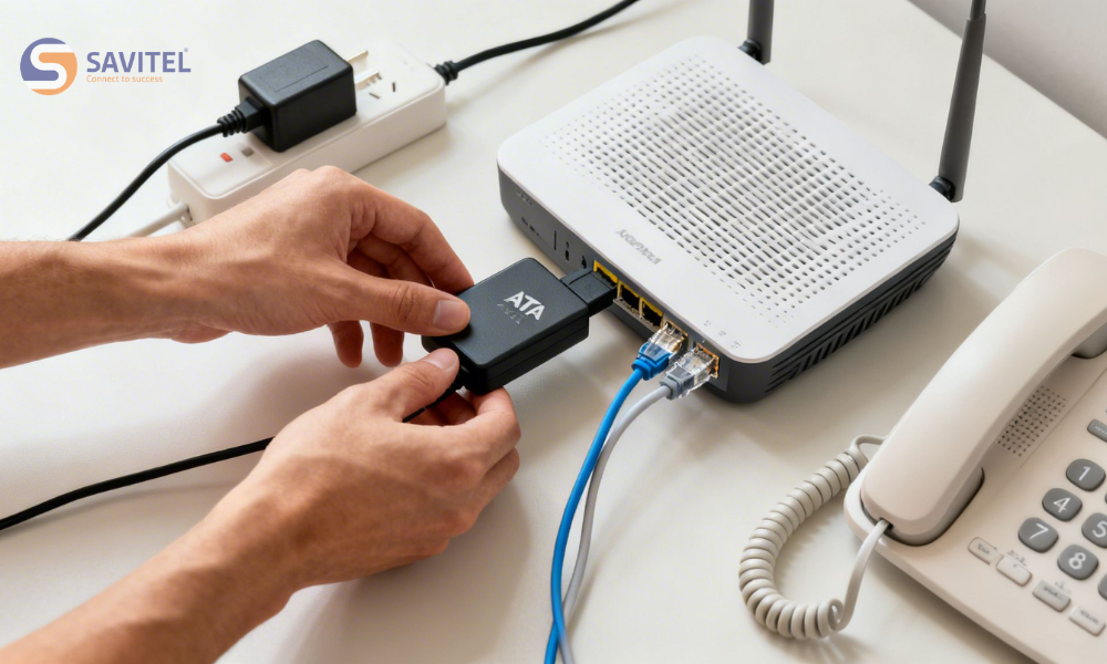 Kết nối ATA trực tiếp với mạng IP