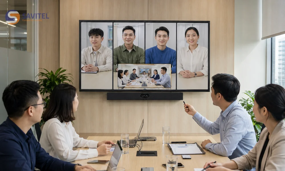 Ứng dụng của Yealink MeetingBar A40 trong thực tế