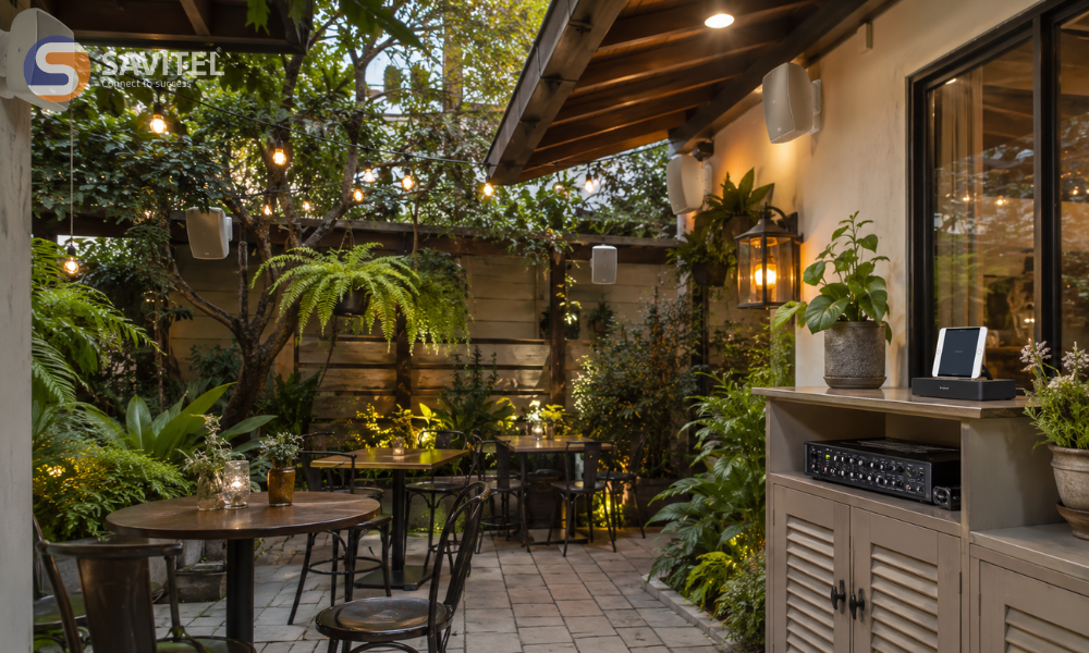 Quán cafe sân vườn nhỏ