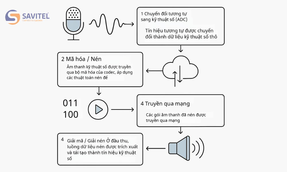 Truyền luồng âm thanh và hình ảnh qua mạng