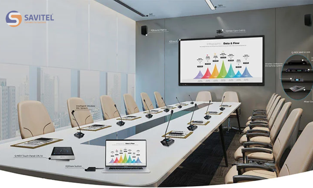 Smart conference room tích hợp công nghệ tương tác