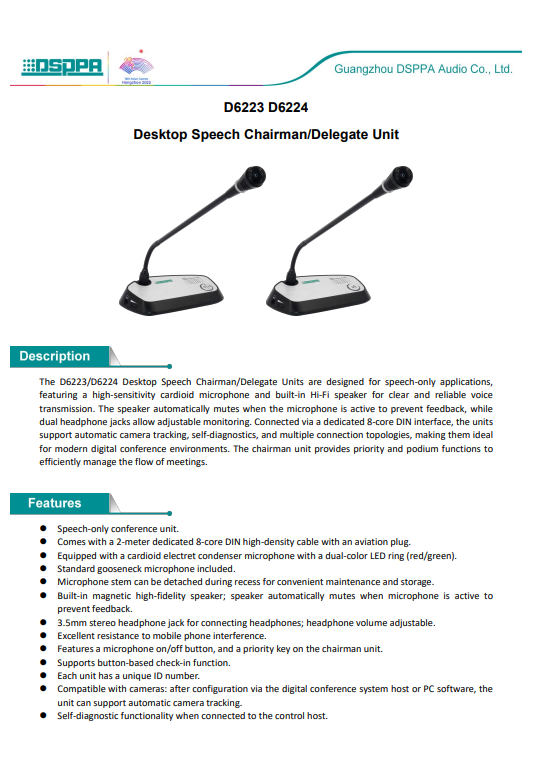 Micro DSPPA D6224 datasheet
