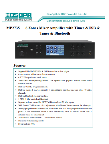 dsppa-mp2735-350w-datasheet