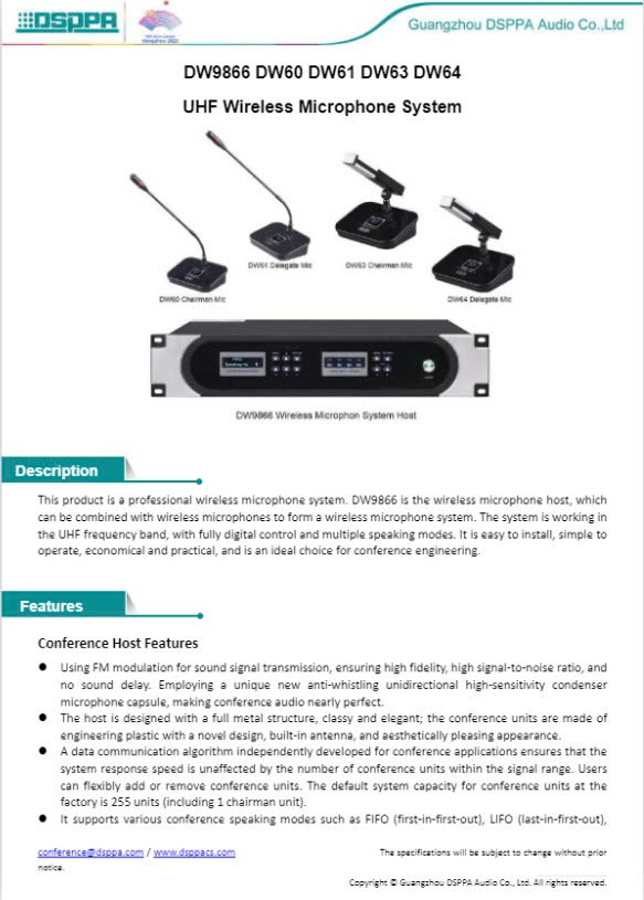 DW63 Datasheet