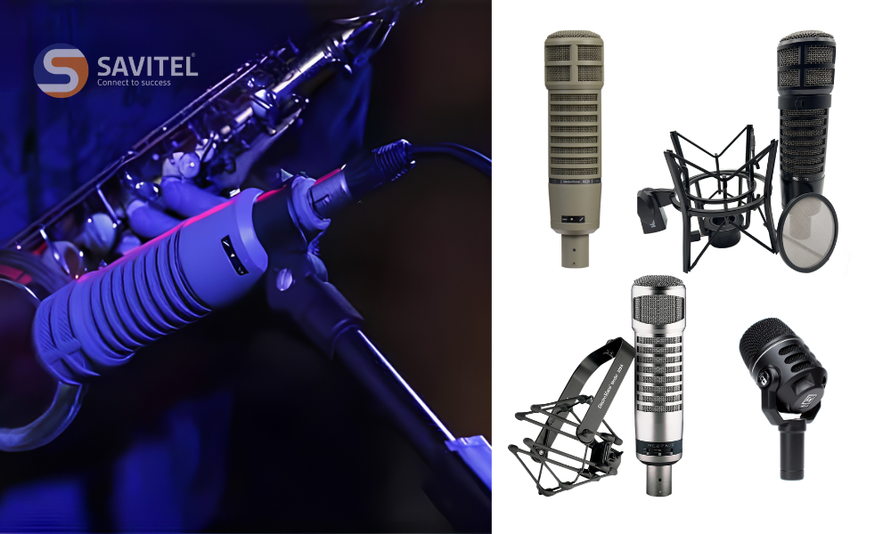 Micro ELECTRO-VOICE với khả năng thu âm ổn định