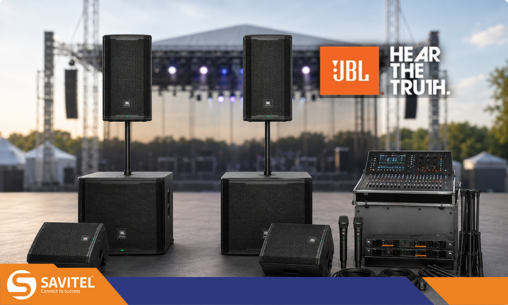 Tổng quan thương hiệu JBL trong âm thanh sân khấu