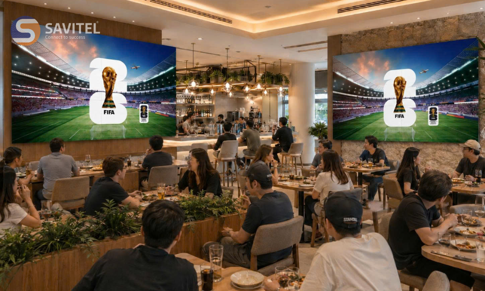 Không khí bóng đá sôi động với sức hút mãnh liệt của FIFA World Cup