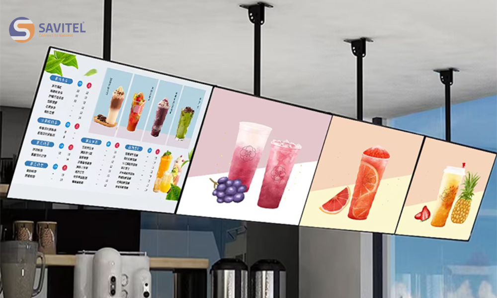 Màn hình LED tại khu vực order