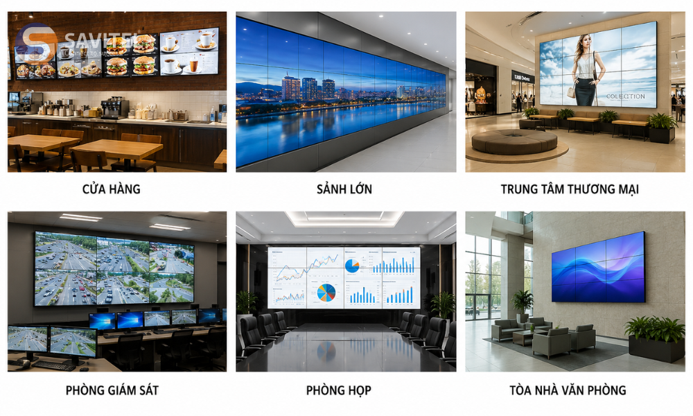 Vì sao màn hình ghép LG phù hợp với hệ thống hiển thị chuyên nghiệp?
