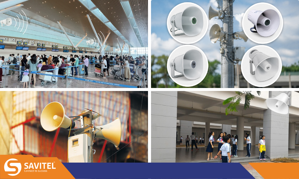 Ứng dụng loa phóng thanh TOA 1