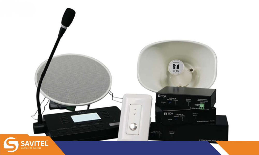 Loa ngoài trời tích hợp IP