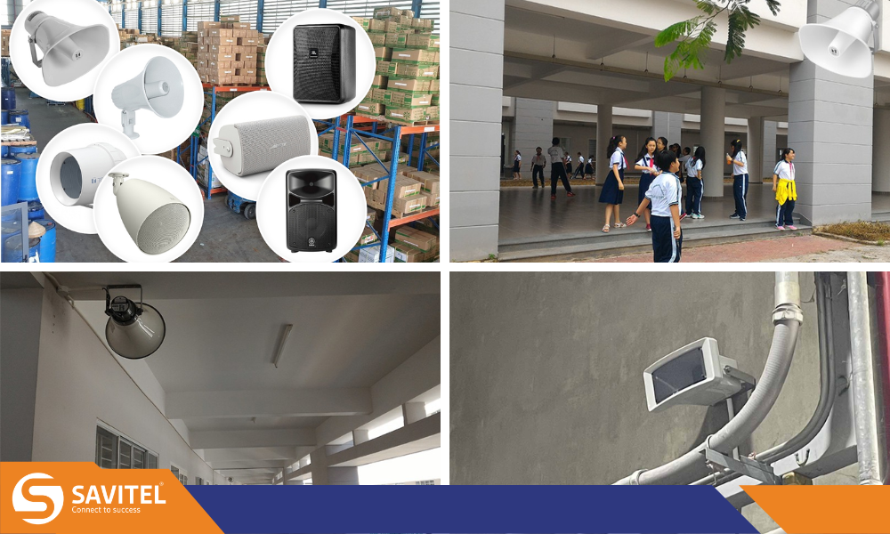 Ứng dụng thực tế khu công nghiệp và trường học