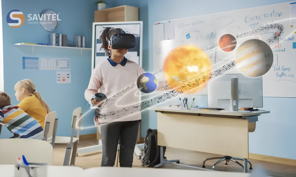 Mô hình lớp học công nghệ cao ứng dụng 3D và VR