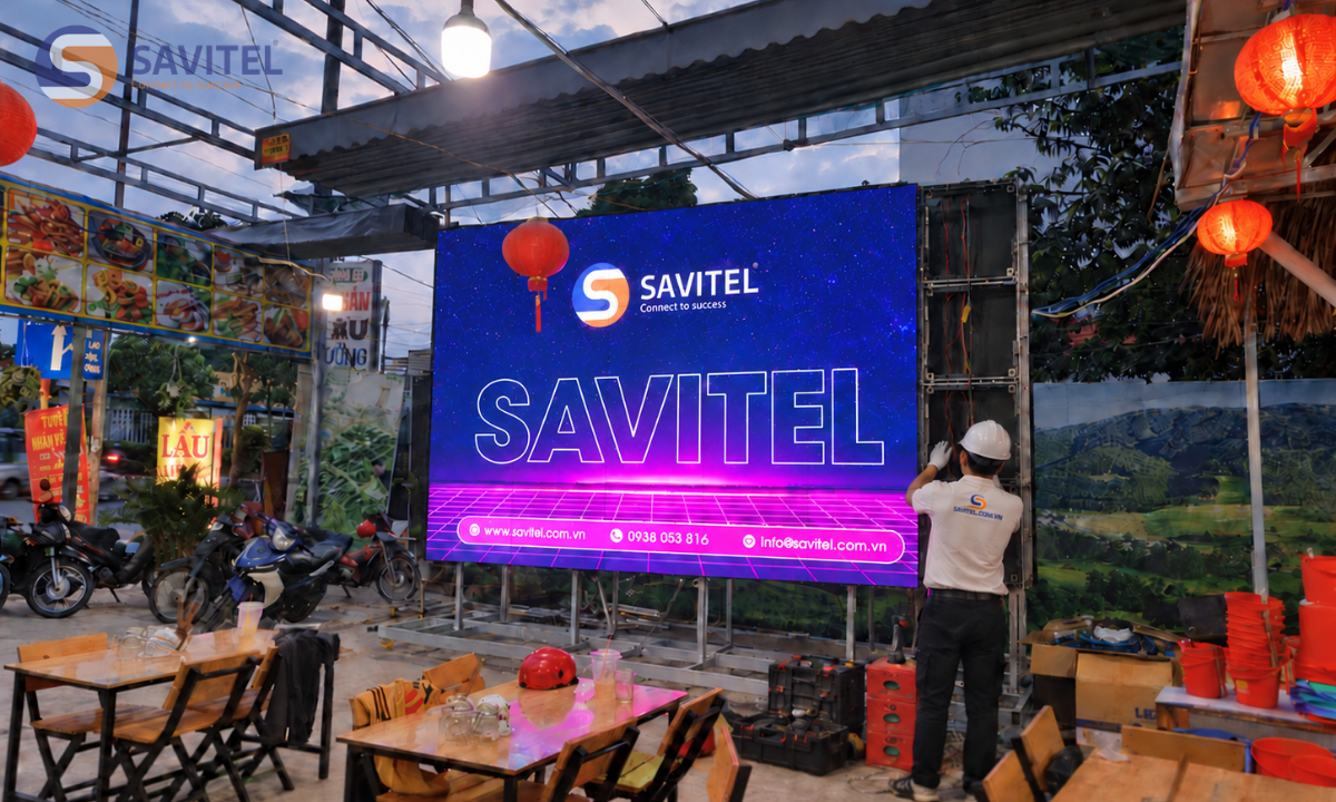 SAVITEL – Đơn vị cung cấp và thi công màn hình LED ngoài trời