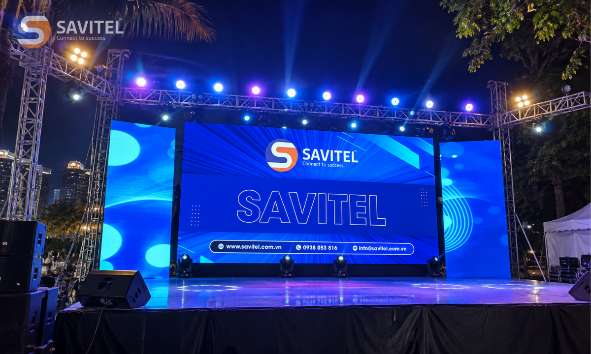 Các dự án màn hình LED ngoài trời SAVITEL đã thực hiện