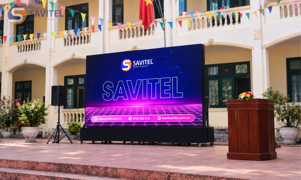 Các dự án màn hình LED ngoài trời SAVITEL đã thực hiện
