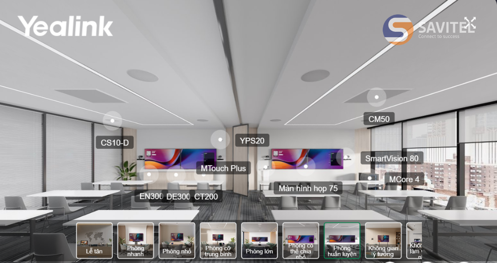 Giải pháp họp tổng thể cho phòng đào tạo (Training Room)