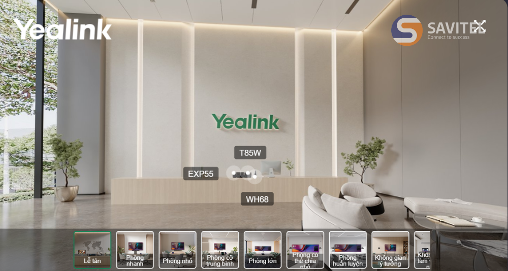 Giải pháp họp tổng thể cho không gian lễ tân (Front Desk)