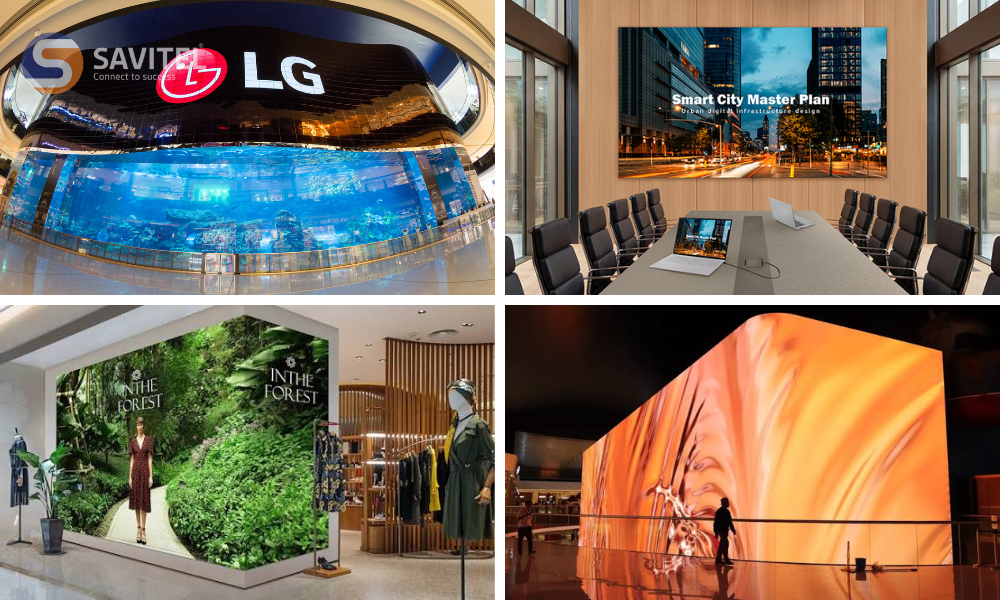 Ứng dụng thực tế của màn hình LG