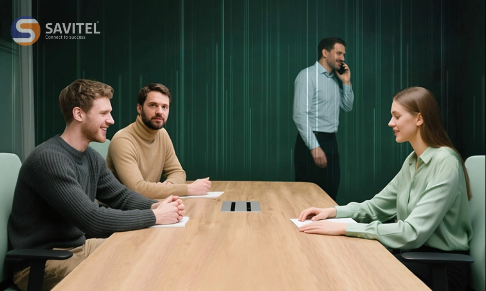 Yealink A25 với tính năng Giới hạn vùng hiển thị Video Fence