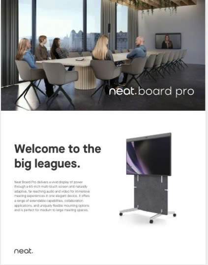 Neat Board Pro Datasheet