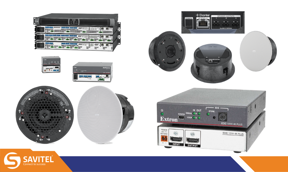 Các dòng thiết bị âm thanh Extron Electronics phổ biến