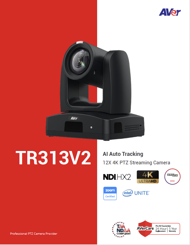 AVer TR313V2 Datasheet